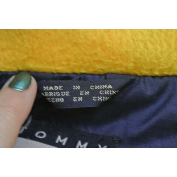 Tommy Hilfiger Expedition Outdoors Spell Out Flag Puffer Jacket 90s Mens Med Vtg - Picture 7 of 12